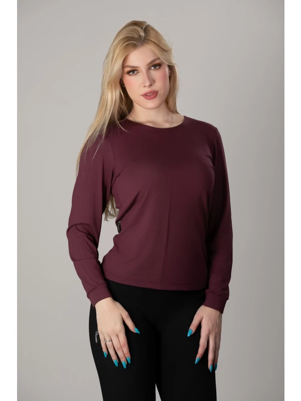 REF : 2903 BLUSA  MANGA  LONGA COM PUNHO  VISCO BALI