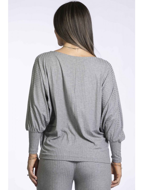 2592 BLUSA MORCEGO CANELADO