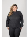 REF : 2892 SOBRELEGING PLUS  SIZE  CANELADO TRICOT FLANELADO