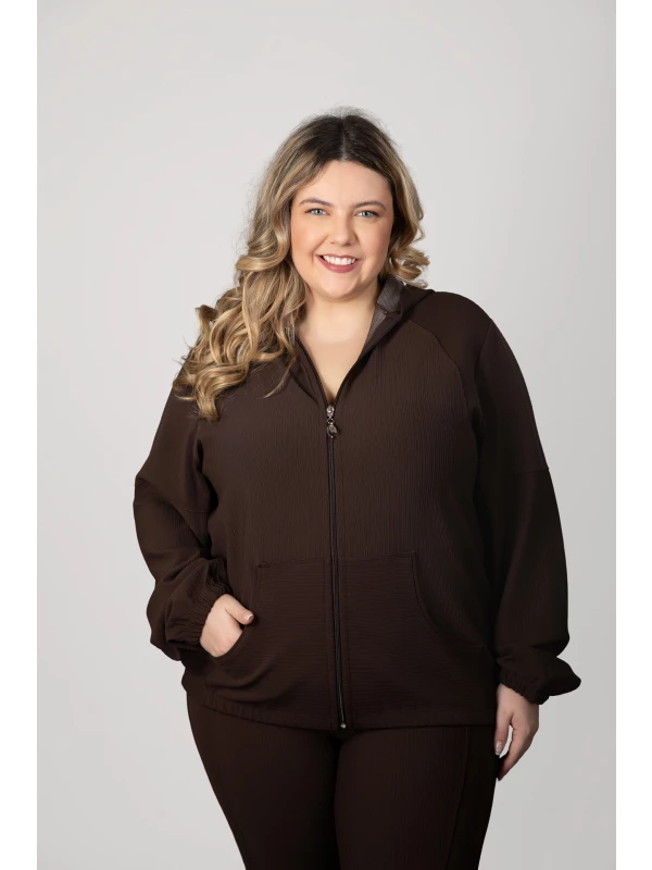 REF : 2893 JAQUETA  MICRO BABY PLUS  SIZE