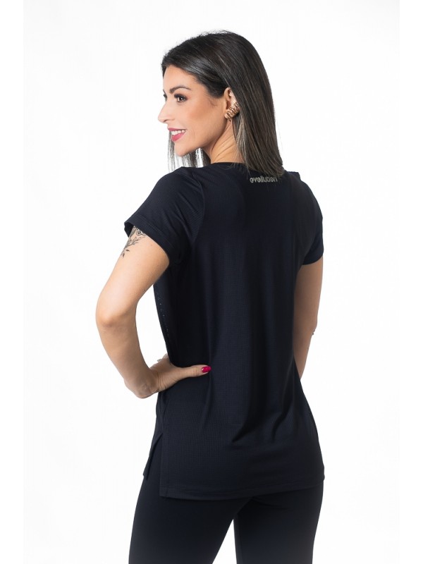 2415 BLUSA SOBRELEGING MESH MANGA CURTA