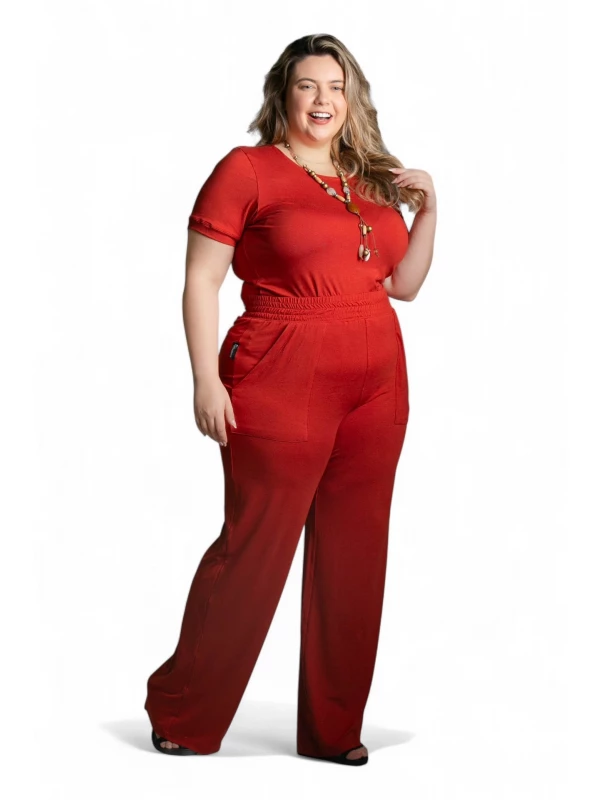 REF : 2833 BLUSA PLUS SIZE VISCO BALI MANGA  CURTA COM  PUNHO MANGA