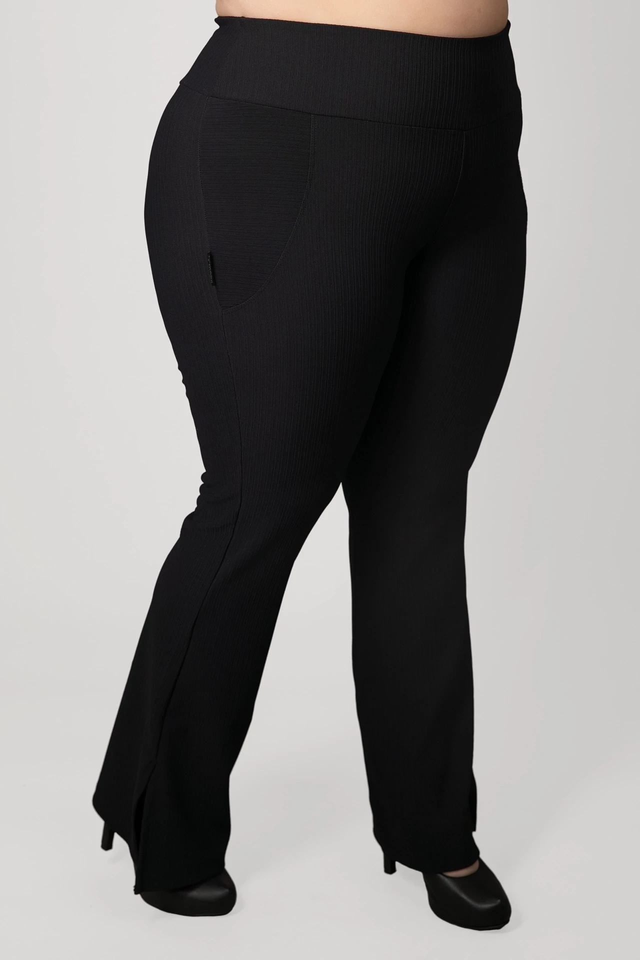 REF : 2887 CALÇA FLARE MICRO BABY PLUS  SIZE