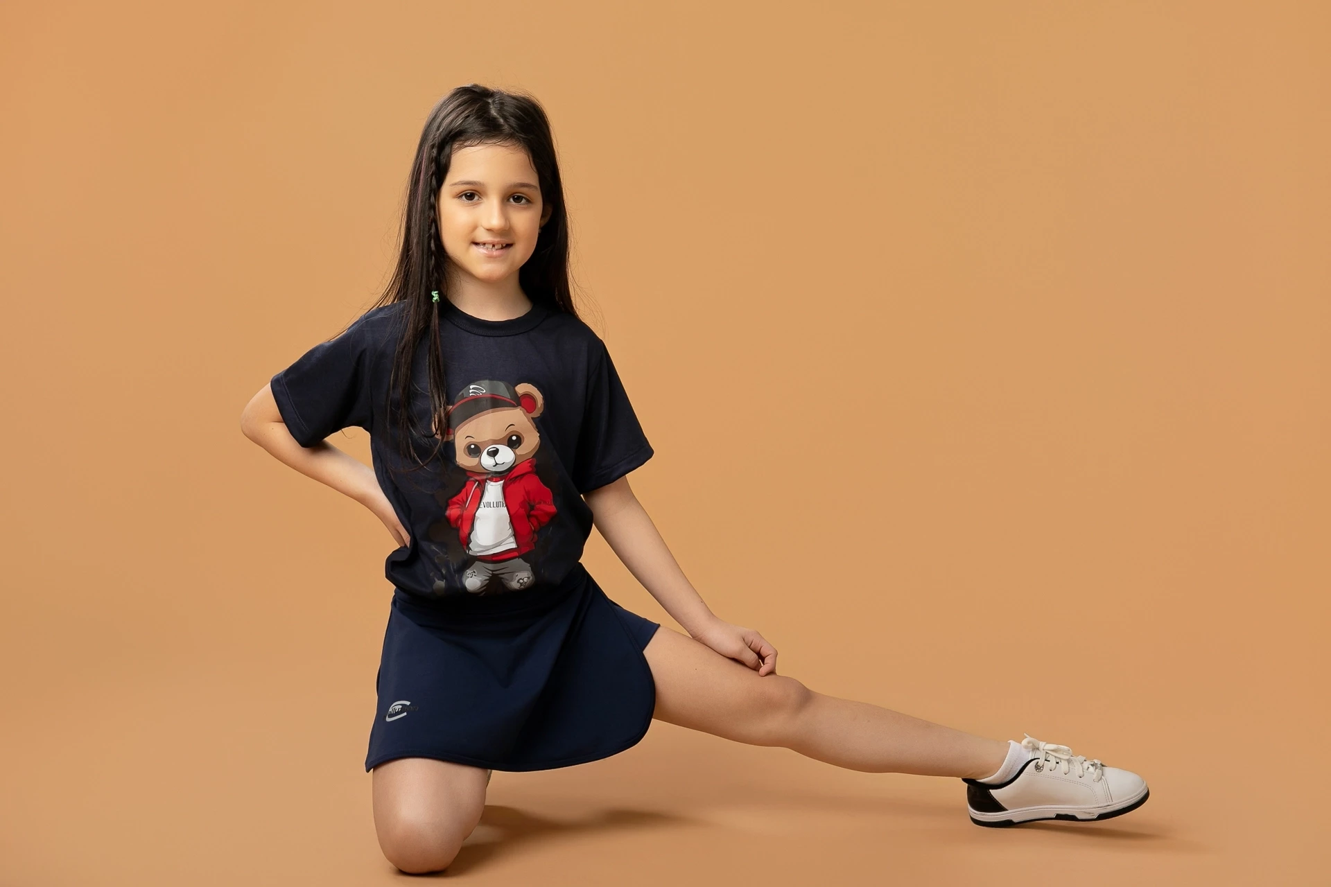 REF : 009 SAIA SHORT INFANTIL SUPLEX ,TAM DE 2 AO 8